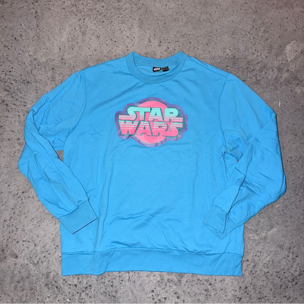 Star Wars Blue Crewneck Sweater